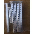 Hot DIP Galvanized Perforated Breakaway Square Sign Post for Road Traffic Safety